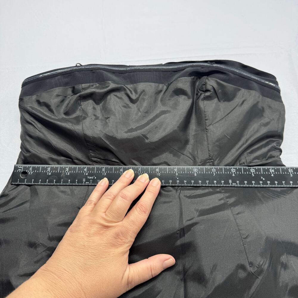 NWT LoveShackFancy Kerrigan Dress Black Mini Bow LBD Cocktail Whimsigoth Size 6 - Picture 12 of 16